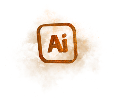 Adobe Illustrator (.ai) logo - graphic design