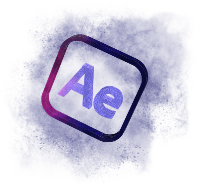 AfterEffects logo - grafický dizajn