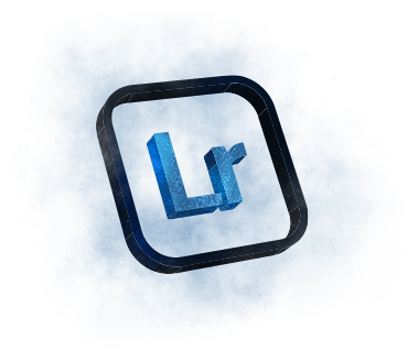 Lightroom logo - grafický dizajn