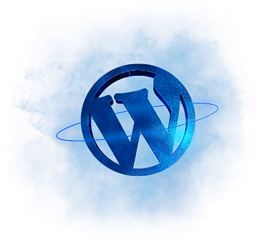 Wordpress logo - grafický dizajn
